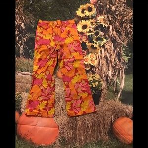 Lilly pulitzer fall pumpkin squirrel pants 6x rare